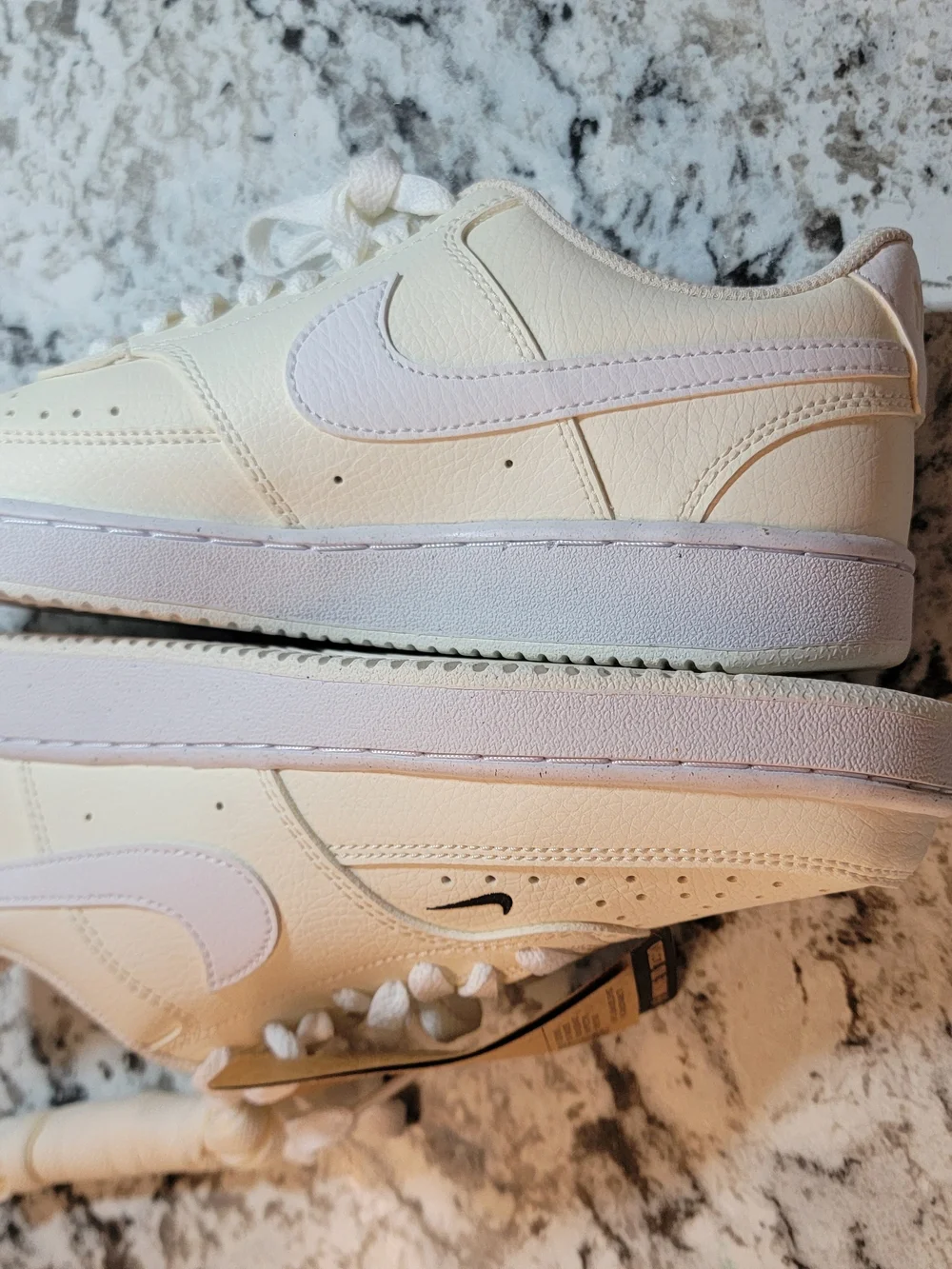 Nike Court Vision Low Kid's Sneakers (Size 7.5)